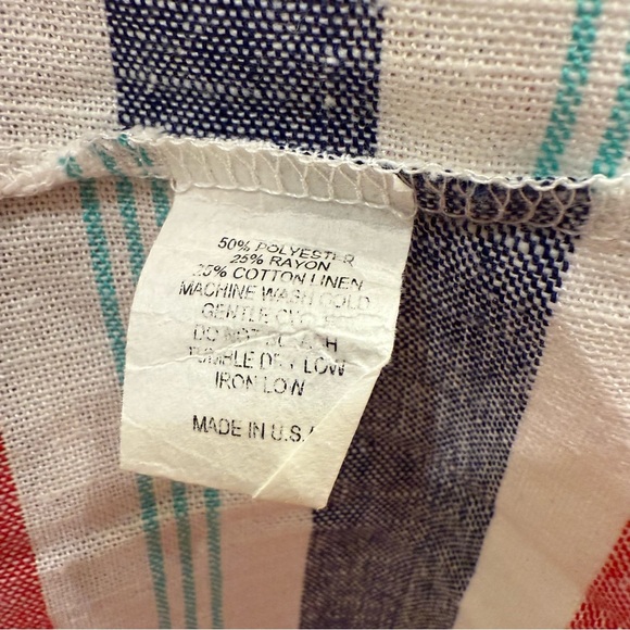 Hailey & Co. Striped Sleeveless Dress with Pockets - Size Small - Picture 6 of 6